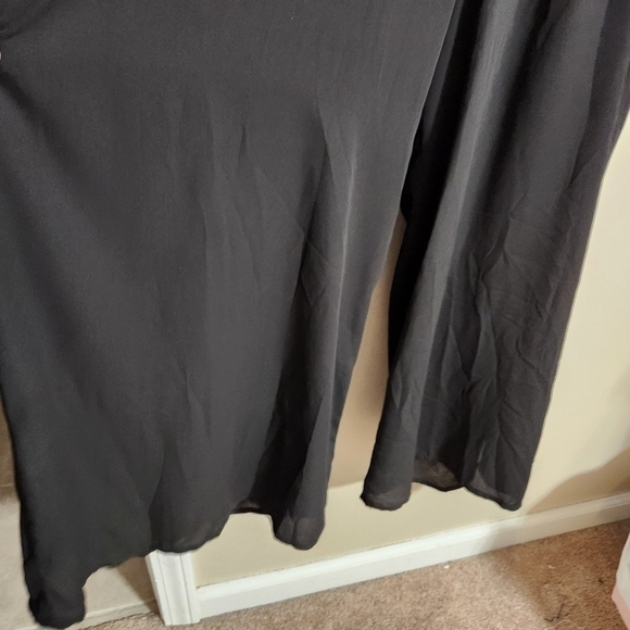 Charming Charlie Jumpsuit Romper Black Embroidered Bohemian, sz M - Picture 11 of 11